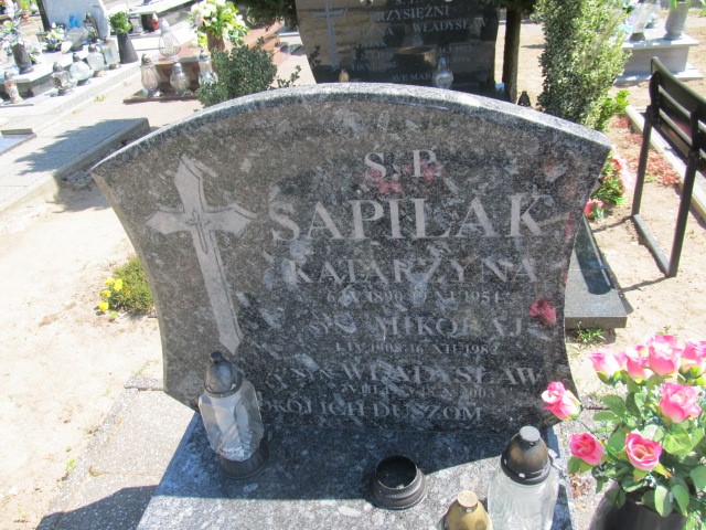 Katarzyna Sapilak 1890 Brojce - Grobonet - Wyszukiwarka osób pochowanych