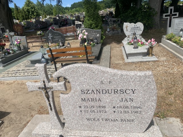 Maria Szandurska  1898 Brojce - Grobonet - Wyszukiwarka osób pochowanych