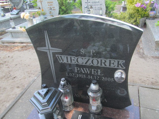 Paweł Wieczorek 1915 Brojce - Grobonet - Wyszukiwarka osób pochowanych