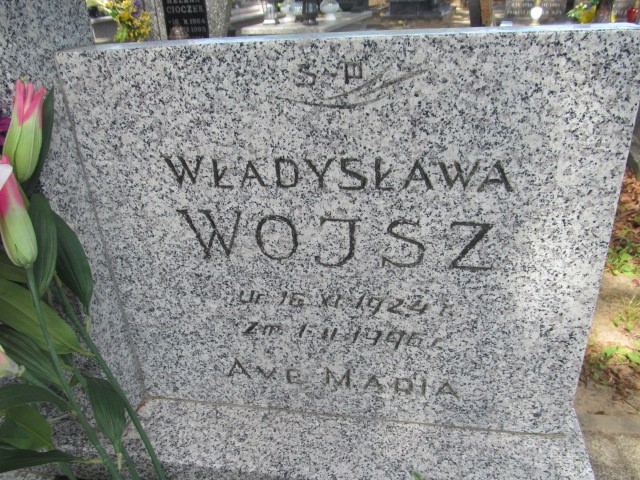 Władysława Wojsz 1924 Brojce - Grobonet - Wyszukiwarka osób pochowanych