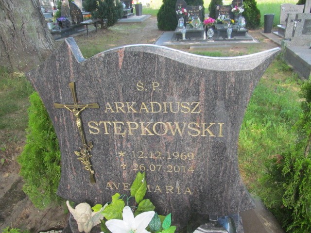 Arkadiusz Stępkowski 1969 Brojce - Grobonet - Wyszukiwarka osób pochowanych