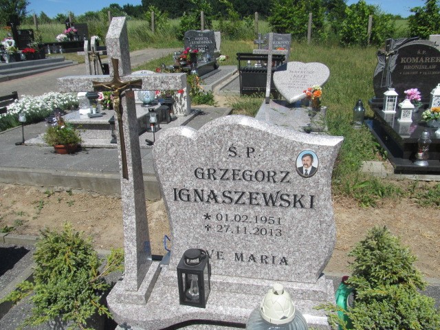 Grzegorz Ignaszewski 1951 Brojce - Grobonet - Wyszukiwarka osób pochowanych